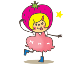 Fruity Girls with English sticker #2884369