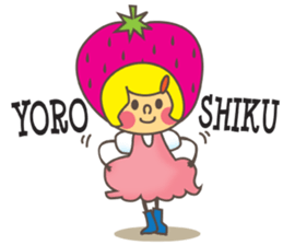 Fruity Girls with English sticker #2884370