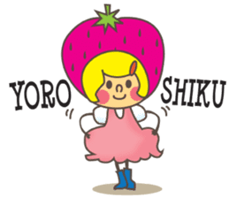 Fruity Girls with English sticker #2884370