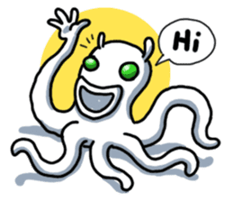 Choochai the Octopus sticker #2884571