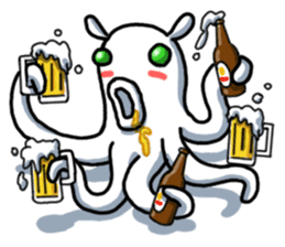 Choochai the Octopus sticker #2884572