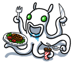 Choochai the Octopus sticker #2884574