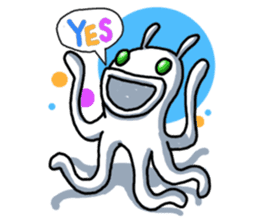 Choochai the Octopus sticker #2884578