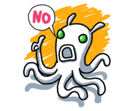 Choochai the Octopus sticker #2884579