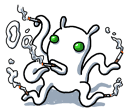 Choochai the Octopus sticker #2884582