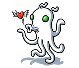 Choochai the Octopus sticker #2884586