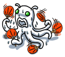 Choochai the Octopus sticker #2884590