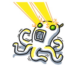 Choochai the Octopus sticker #2884592