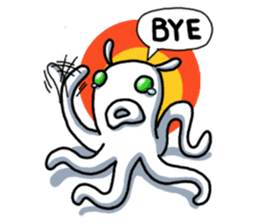 Choochai the Octopus sticker #2884610