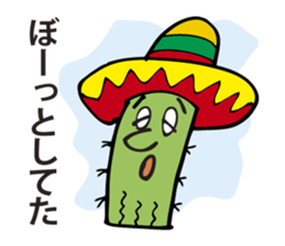 I am a cactus. sticker #2884712