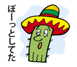 I am a cactus. sticker #2884712