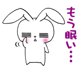 The rabbit 2 which presumes sticker #2885057