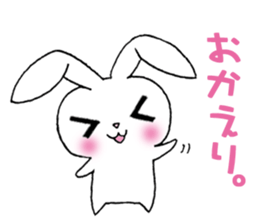 The rabbit 2 which presumes sticker #2885062