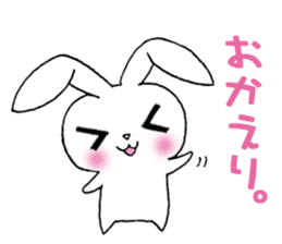 The rabbit 2 which presumes sticker #2885062