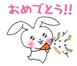 The rabbit 2 which presumes sticker #2885065