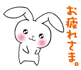 The rabbit 2 which presumes sticker #2885066