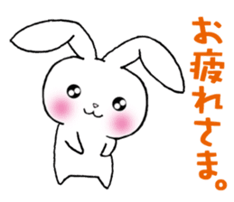 The rabbit 2 which presumes sticker #2885066