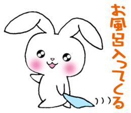 The rabbit 2 which presumes sticker #2885071