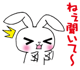 The rabbit 2 which presumes sticker #2885077