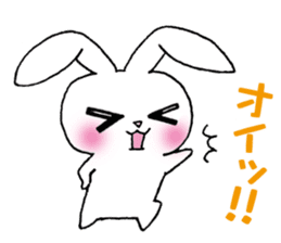 The rabbit 2 which presumes sticker #2885085