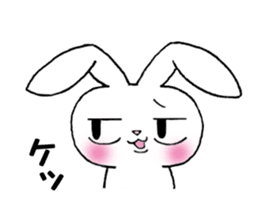 The rabbit 2 which presumes sticker #2885088