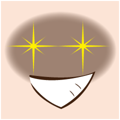 It is a funny face softly.