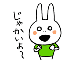 Miyazaki valve rabbit sticker #2885429