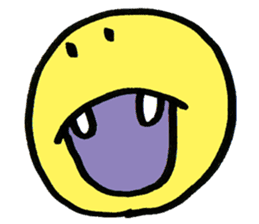 SMILE AND FUNNY FACE. sticker #2885633