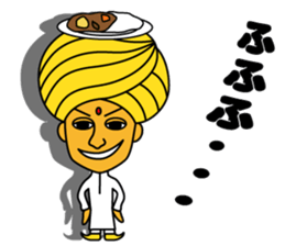I love curry ! Prof. Purselam & friends. sticker #2886911
