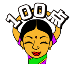 I love curry ! Prof. Purselam & friends. sticker #2886921