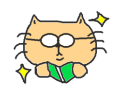 A double chin healing cat. sticker #2887012