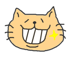 A double chin healing cat. sticker #2887029