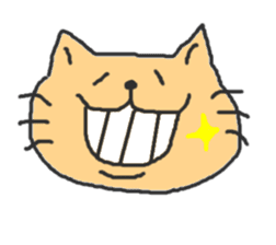 A double chin healing cat. sticker #2887029