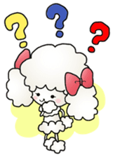 "kawaii" toy poodle sticker #2887131