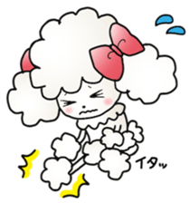 "kawaii" toy poodle sticker #2887135