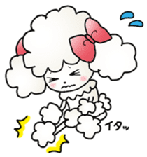 "kawaii" toy poodle sticker #2887135