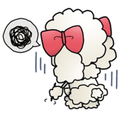 "kawaii" toy poodle sticker #2887138