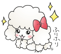 "kawaii" toy poodle sticker #2887140