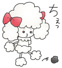 "kawaii" toy poodle sticker #2887142