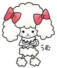 "kawaii" toy poodle sticker #2887145