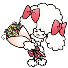 "kawaii" toy poodle sticker #2887148