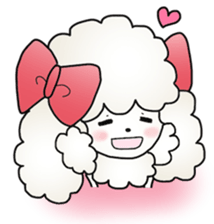 "kawaii" toy poodle sticker #2887154