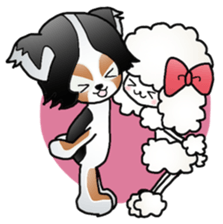 "kawaii" toy poodle sticker #2887170