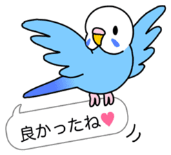Little Birds With Speech Balloon sticker #2887194