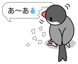 Little Birds With Speech Balloon sticker #2887203