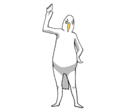 Bird to pose sticker #2887491