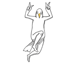 Bird to pose sticker #2887495