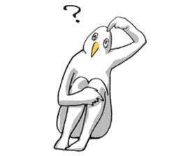 Bird to pose sticker #2887502