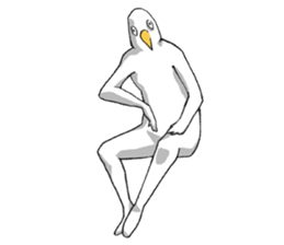 Bird to pose sticker #2887505