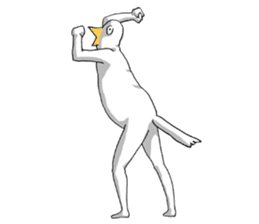 Bird to pose sticker #2887507